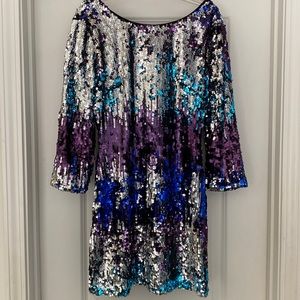 Sequin Mini Dress